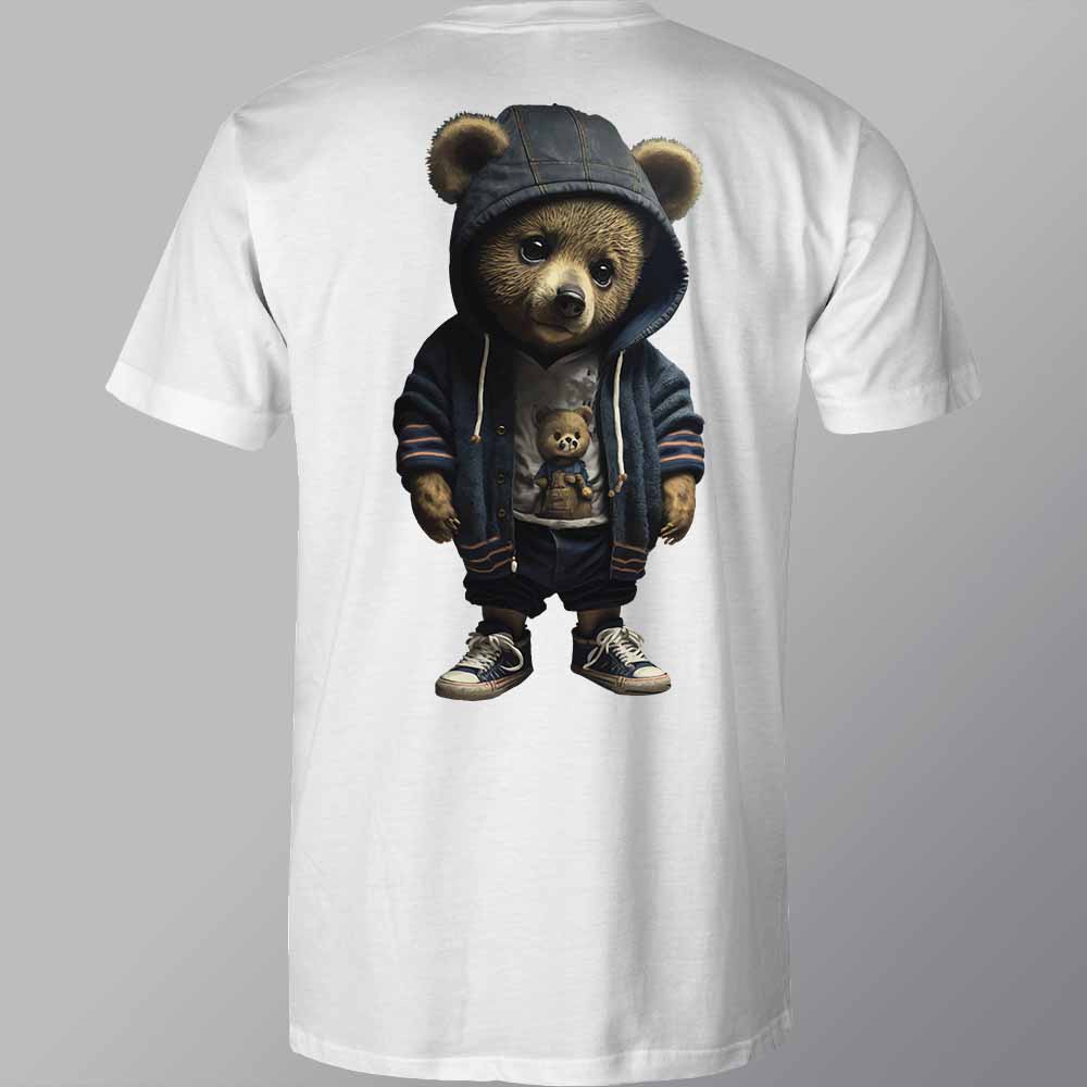 Teddy Bear With Teddy Bear Shirt DTF Apparel Transfer - DTF Shop