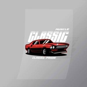 DCCD0025 Muscle Classic Pride Direct To Film Transfer Mock Up