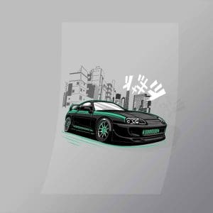 DCCD0036 Skyline Japanese Direct To Film Transfer Mock Up