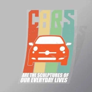 DCCD0053 Cars Are The Sculptures Of Our Everyday Lives Direct To Film Transfer Mock Up