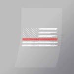 DCCD0076 American Tire Track Flag Direct To Film Transfer Mock Up