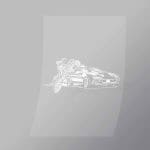 DCCD0079 Supercar Motorbike Direct To Film Transfer Mock Up