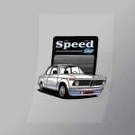 DCCD0175 Speed Shop Direct To Film Transfer Mock Up