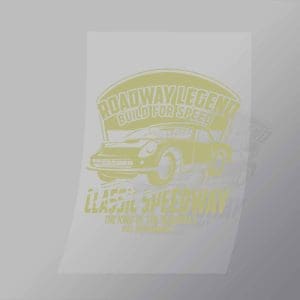 DCCD0177 Roadway Legend Classic Speedway Direct To Film Transfer Mock Up