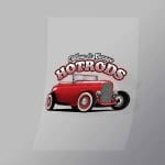 DCCD0196 Outlaw And Garage Hotrods Direct To Film Transfer Mock Up