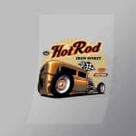 DCCD0200 Hot Rod Iron Spirit Direct To Film Transfer Mock Up