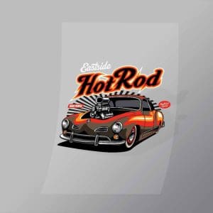 DCCD0201 Eastside Hotrod Direct To Film Transfer Mock Up