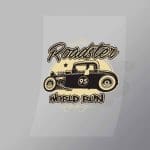 DCCD0218 Roadster World Run Direct To Film Transfer Mock Up