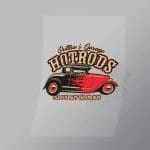 DCCD0224 Outlaw and Garage Hotrods Direct To Film Transfer Mock Up