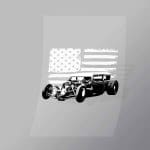 DCCD0231 Hotrod American Direct To Film Transfer Mock Up