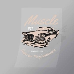 DCCD0241 Muscle USA Direct To Film Transfer Mock Up