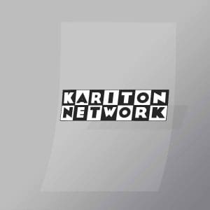 DCCF0042 Kariton Network Brand Spoof Direct To Film Transfer Mock Up