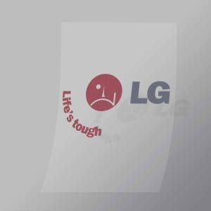 DCCF0047 Lifes Tough Brand Spoof Direct To Film Transfer Mock Up