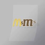 DCCF0053 M and Ms Brand Spoof Direct To Film Transfer Mock Up