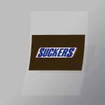DCCF0080 Suckers Brand Spoof Direct To Film Transfer Mock Up