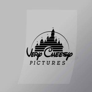 DCCF0088 Very Cheesy Brand Spoof Direct To Film Transfer Mock Up