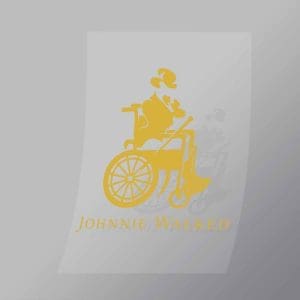 DCCF0099 Jonnie Walked Brand Spoof Direct To Film Transfer Mock Up