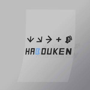 DCGG0011 Hadooken Direct To Film Transfer Mock Up