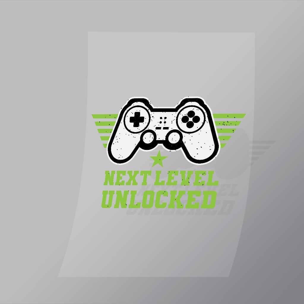 DCGG0020 Next Level Unlocked Direct To Film Transfer Mock Up