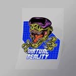 DCGG0023 Virtual Reality Colour Direct To Film Transfer Mock Up