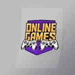 DCGG0029 Online Games Direct To Film Transfer Mock Up