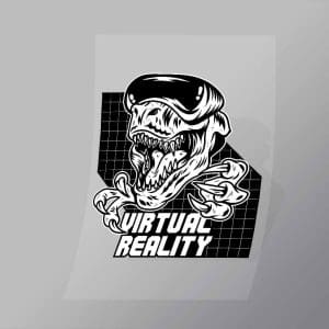 DCGG0036 Virtual Reality Rex Direct To Film Transfer Mock Up