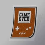 DCGG0057 Game Over Direct To Film Transfer Mock Up