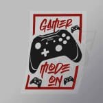 DCGG0058 Gamer Mode On Direct To Film Transfer Mock Up