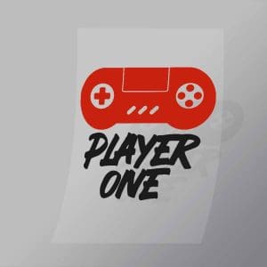 DCGG0079 Player One Direct To Film Transfer Mock Up