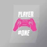 DCGG0081 Player One Direct To Film Transfer Mock Up