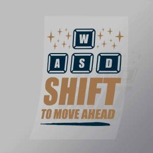 DCGG0083 Shift To Move Ahead Direct To Film Transfer Mock Up