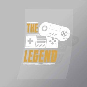 DCGG0091 The Legend Direct To Film Transfer Mock Up