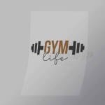 DCGP0013 Gym Life Direct To Film Transfer Mock Up