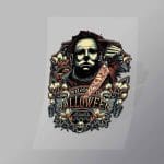 DCHM0004 Welcome To Halloween Jason Direct To Film Transfer Mock Up