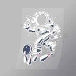 DCLC0021 Astronaut Bowling Direct To Film Transfer Mock Up