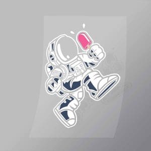 DCLC0028 Astronaut Ice Cream Direct To Film Transfer Mock Up