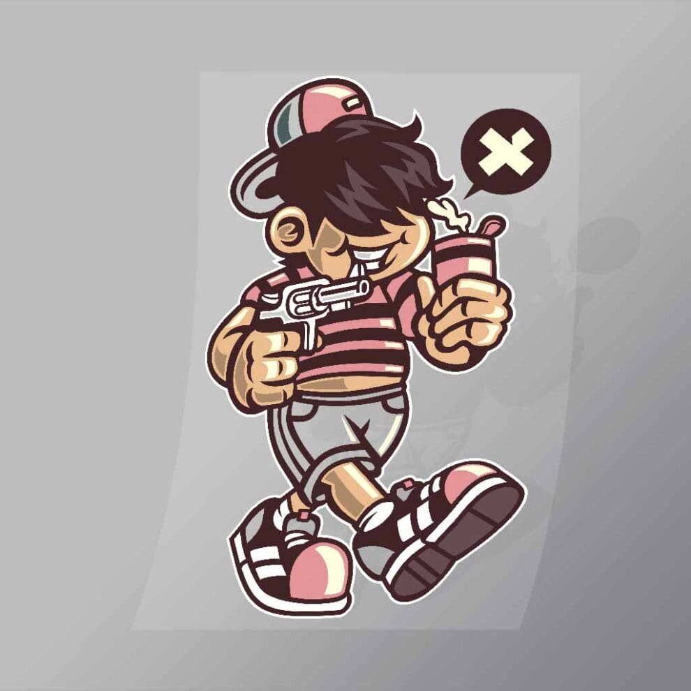 Bad Kid DTF Apparel Transfer DTF Shop