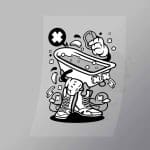 DCLC0060 Bathtub Direct To Film Transfer Mock Up