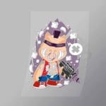 DCLC0074 Bebop Direct To Film Transfer Mock Up