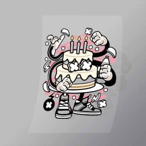 DCLC0084 Birthday Cake Direct To Film Transfer Mock Up