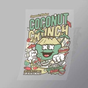 DCLC0167 Coconut Crunch Direct To Film Transfer Mock Up