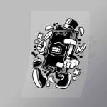 DCLC0421 Old Book Direct To Film Transfer Mock Up