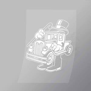 DCLC0425 Old Truck Direct To Film Transfer Mock Up