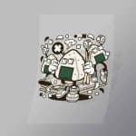 DCLC0427 Onigiri Direct To Film Transfer Mock Up