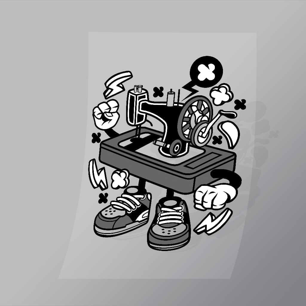Sewing Machine DTF Apparel Transfer DTF Shop