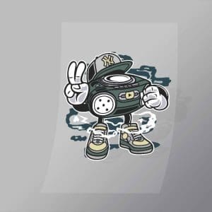 DCLC0645 The Beat Direct To Film Transfer Mock Up