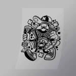 DCLC0646 The Engine Direct To Film Transfer Mock Up