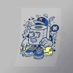 DCLC0657 Toilet Paper Direct To Film Transfer Mock Up