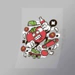 DCLC0660 Tomato Direct To Film Transfer Mock Up