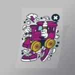 DCLC0668 Train Direct To Film Transfer Mock Up